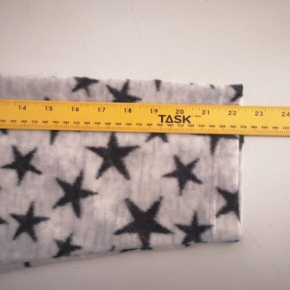 Charmour Ladies Size XL Light Grey with Dark Grey Stars 2 Piece PJ's - Picture 7 of 13